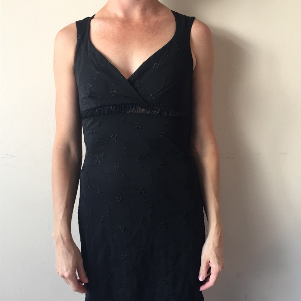 Solid Black Formal Dress Size Small